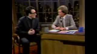 Elvis Costello & The Attractions - Kid About It/Interview/Man Out Of Time (Live On Letterman 1982)