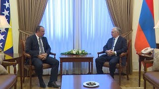 Встреча министров иностранных дел Армении и Боснии и Герцеговины