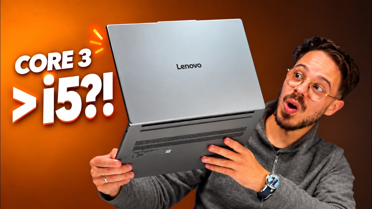 Miniatura da avaliação em vídeo de Lenovo IdeaPad Slim 3 15.3 Intel Core 3 100U 8GB 256GB SSD