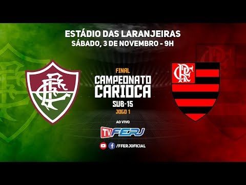 TV FERJ - FLUMINENSE X FLAMENGO - FINAL IDA - ESTADUAL 2018 SUB15