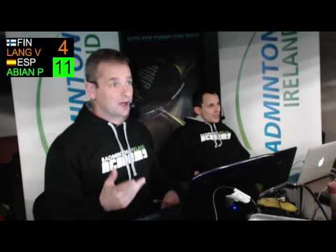 Carlton Irish Open 2013 | MS | R16 | Ville Lang [FIN] vs Pablo Abian [ESP]