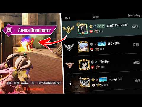 We beat Asia #1 Ranked Arena Team (Ace in 48 Hours) | PUBG Mobile