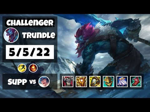 Trundle vs Sona NA Challenger SUPPORT (5/5/22) - v11.16