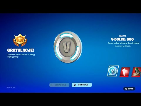 DARMOWE 600 V-DOLCÓW TERAZ w FORTNITE! (Szybko)