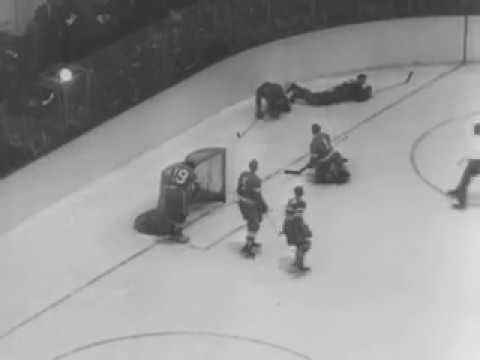 1942 Stanley Cup (Toronto Maple Leafs vs. Detroit Red Wings) - Archive News Reel