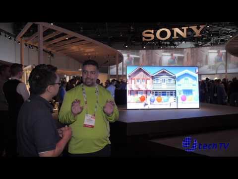 Sony Bravia OLED Televisions at CES 2017