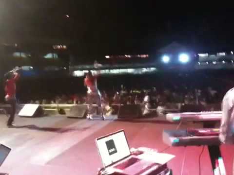 Alison Hinds featuring Jah Cure live at Temprature, Trinidad