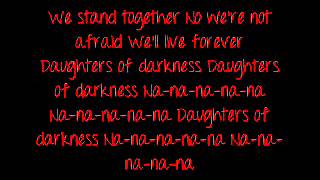 Halestorm daughters of darkness lyrics