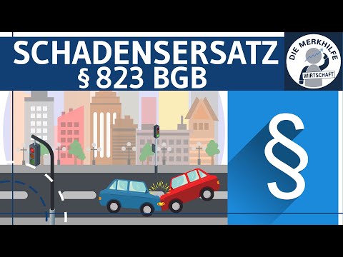 Liability for damages according to § 823 BGB - Unlawful act - requirements, examination scheme & ...