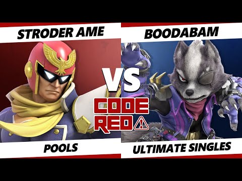 Code Red: LUA4 - Stroder Ame (Banjo, Captain Falcon) Vs. Boodabam (Wolf) SSBU Ultimate Tournament