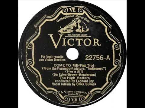 High Hatters - Come To Me (Chick Bullock)