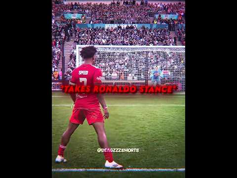 iShowSpeed Historic Penalty 🥶🥶 #ishowspeed #football #edit