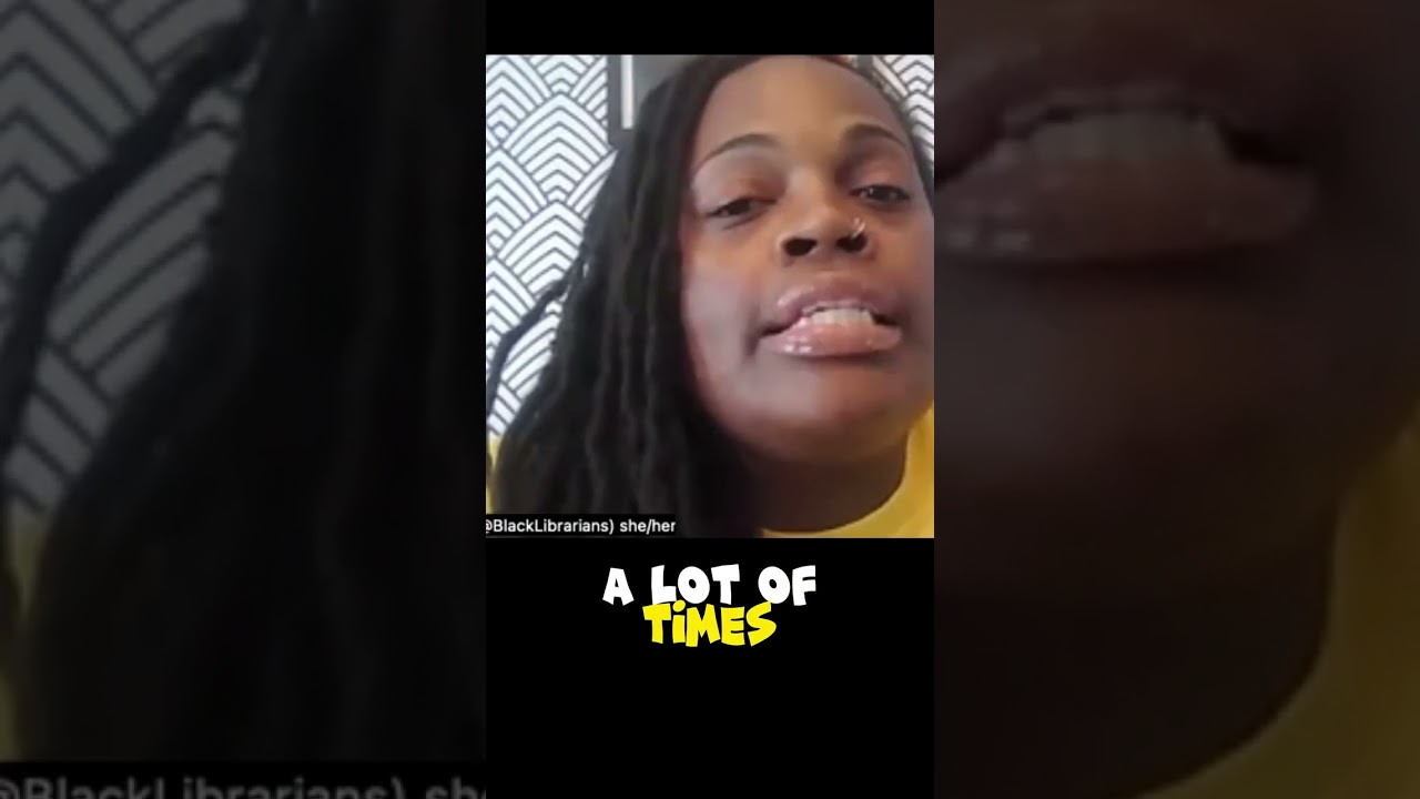 The Lone Black #librarian  #shorts #bookban