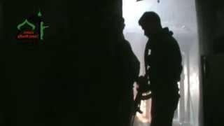 preview picture of video 'داريا - اشتباكات عنيفة بين كتائب جنود النظام وكتيبة سعد بن ابي وقاص 13-4-2013'
