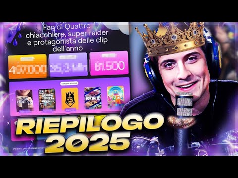 IL MIO RECAP DI TWITCH DEL 2025