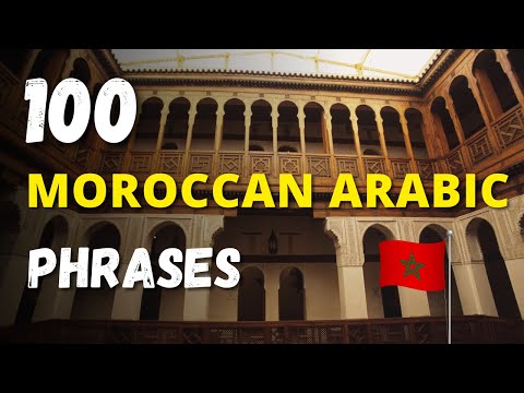 100 Moroccan Arabic phrases & expressions you need to know!!