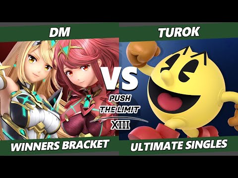 Push the Limit 13 - DM (Pyra Mythra) Vs. Turok (Pac-Man) SSBU Ultimate Tournament