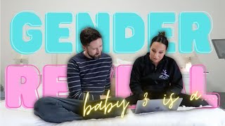 GENDER REVEAL FOR BABY 3!!! 💙💗 after 2 boys we're having a .....