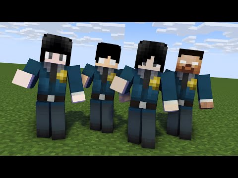 MONSTER SCHOOL : SKIRRI POLICE HEROBRINE FAMILY - MINECRAFT ANIMATION