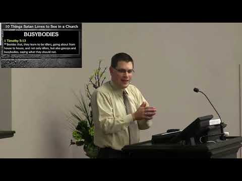 130818 AM 10 Things Satan Loves to See in a Church