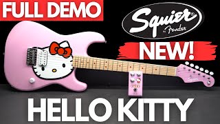 Video thumbnail for NEW Squier HELLO KITTY FULL DEMO by Play and Trade Guitars