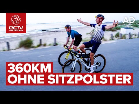 360km ohne Sitzpolster für ein Fischbrötchen: Everve ezero Hose / Sattel Sitzkonzept