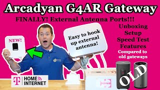 ✅ NEW Gateway with External Antenna Ports! - T-Mobile 5ag Home Internet Arcadyan TMO-G4AR - Unboxing