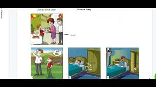 Movers 4, speaking test 1, telling a story "Jack finds his kitten"