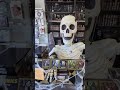Real Spooky and Scary Skeletons ate Here at Party City #spooky #scary #skeleton #halloween #shorts