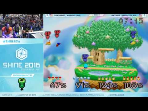 Shine 2016 - Fireblaster/Nintendude vs BarkSanchez/Madrush21 SSB64 Doubles