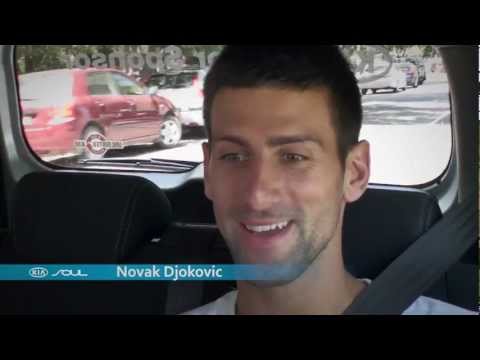 Novak Djokovic The Open Drive: Brought To You By Kia | Australian Open 2012