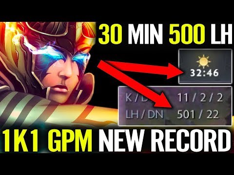 New Record 500 LH 30Min Craziest Imba Phantom Assassin Carry Most Pro PA Gameplay Dota 2