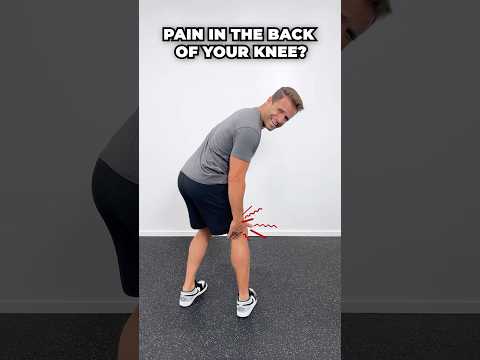 Fix Pain In The Back Of Your Knee FAST With These Exercises!