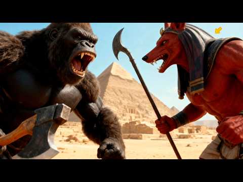 King Kong vs Seth | Chaos Devours the Desert Until Osiris Brings Balance