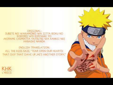 Soundtrack Opening Naruto 6th Song by: " Stance punks" No boy no cry