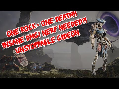 Paragon| Gideon Mid Gameplay| ONE ROCK= DEATH?!| NERF NEEDED OMG?
