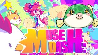 【#musedash 】可愛い音ゲーやってみる！【#vtuber #ゲーム実況】
