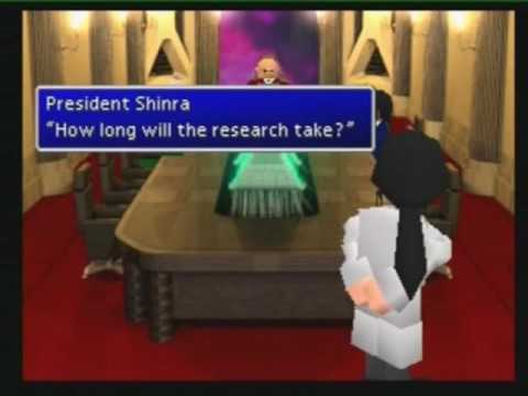 Final Fantasy 7-Infiltrating Shinra HQ