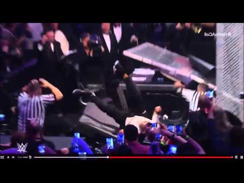 Shane McMahon's Elbow Drop off the Hell in the Cell -featuring Jim Ross' commentary