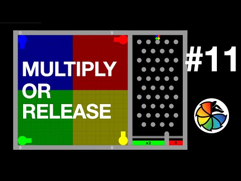 Multiply or Release #11 - Marble race in Algodoo