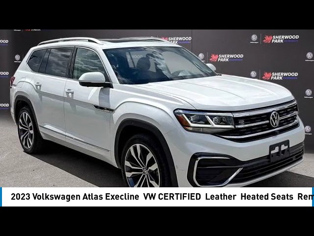 2023 Volkswagen Atlas Execline | VW CERTIFIED | Leather in Cars & Trucks in Strathcona County