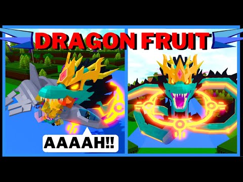 Destructive DRAGON FRUIT (Eats People & Builds!) in Build A Boat!