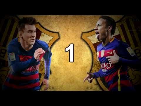 Lionel Messi vs Neymar Jr Top 10 Skills 2015 16