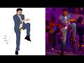 Mega Victory Mass Full Song Mana ShankaraVaraPrasad Garu Chiranjeevi Venkatesh Drawing Meme