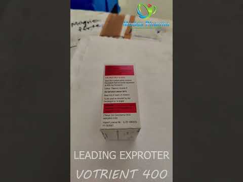 Votrient Pazopanib 400 mg Tablets