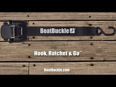 BoatBuckle - Hook, Ratchet & Go™