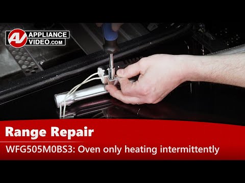 Whirlpool Stove Repair - Only Heating Intermittently - Bake Ignitor