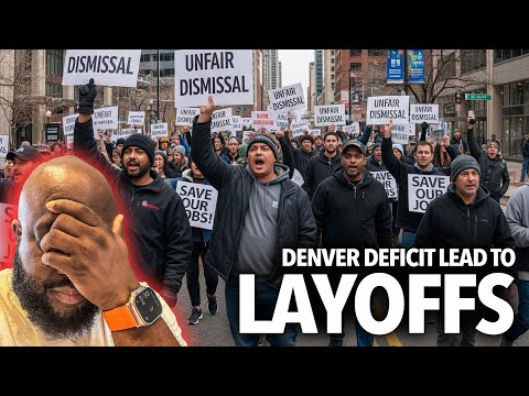 Denver's $200 Million Budget Deficit Leads To Layoffs of Hundreds of Employees, Protests For Workers