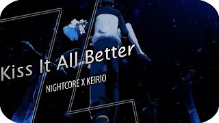 Nightcore → Kiss It All Better [He Is We]