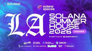  Inside Solana Summer House With JW | GMGN Live Trading, Meteora Robots, & the Gacha Sports Pack Rip